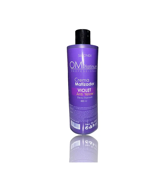 Crema Matizadora Morado OM Professional Salonex Efecto Platinado