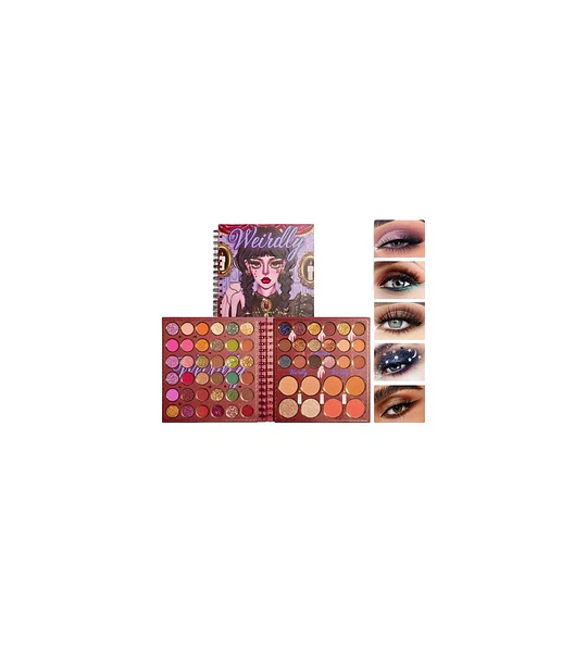 Paleta de Sombras Vibrantes Kevin & Coco