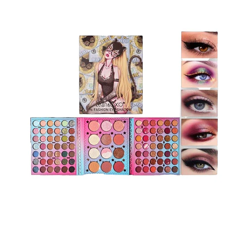 Paleta de Sombras Colores Vibrantes Kevin & Coco - KEVIN & COCO | Chuy's Beautys