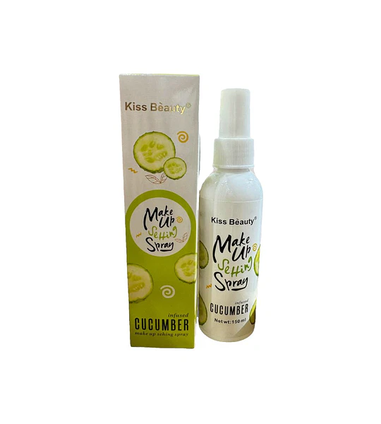 Fijador de Maquillaje Spray Refrescante Kiss Beauty