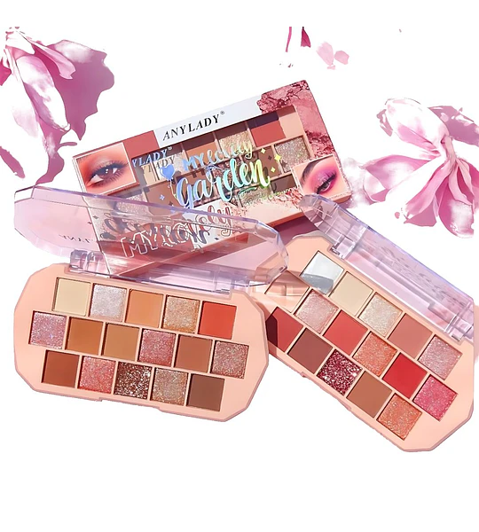 Paleta de sombras cálidas ANYLADY