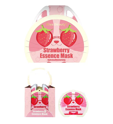 Mascarilla Facial Hidratante Frutilla KISS BEAUTY - KISS BEAUTY | Chuy's Beautys Store