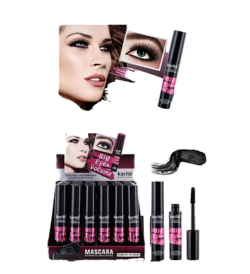 Máscara de Pestañas Volumen KISS BEAUTY con Karité Resistente al Agua - KISS BEAUTY | Chuy's Beautys Store