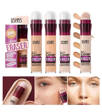 Corrector Full Cover 24h Resistente al Agua USHAS - USHAS | Chuy's Beautys Store