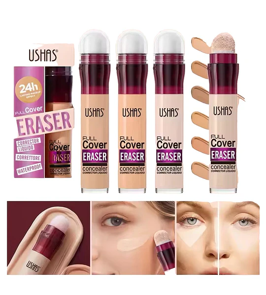 Corrector Full Cover 24h Resistente al Agua USHAS