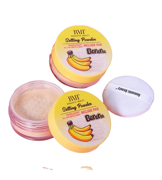 Polvo Sellante Banana Larga Duración Romantic Beauty
