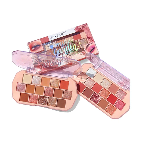 Paleta de Sombras Alta Pigmentación ANYLADY My Lovely Garden - ANYLADY | Chuy's Beautys