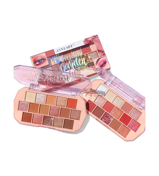 Paleta de Sombras Alta Pigmentación ANYLADY My Lovely Garden