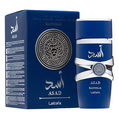 Perfume Hombre Larga Duración LATTAFA Asad Zanzíbar con Notas Florales - LATTAFA | Chuy's Beautys