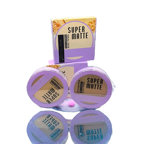 Polvo Compacto Larga Duración KISS BEAUTY - KISS BEAUTY | Chuy's Beautys