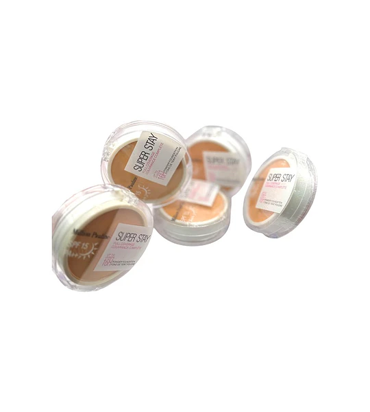 Base de Maquillaje en Polvo Compacto Doble Super Stay Million Pauline