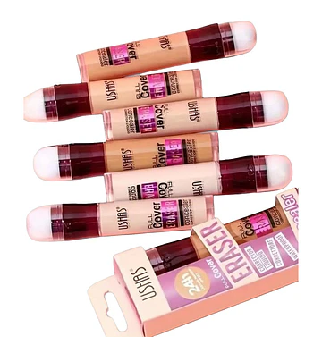 Corrector de Ojeras Larga Duración USHAS - USHAS | Chuy's Beautys Store