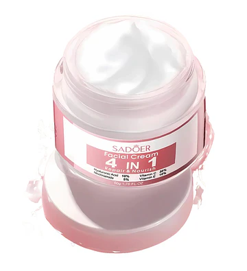 Crema Facial 4en1 Niacinamida y Retinol SADOER Skincare - SADOER SKINCARE COREANO | Chuy's Beautys Store