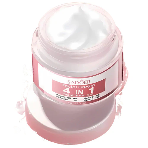 Crema Facial 4en1 Niacinamida y Retinol SADOER Skincare - SADOER SKINCARE COREANO | Chuy's Beautys
