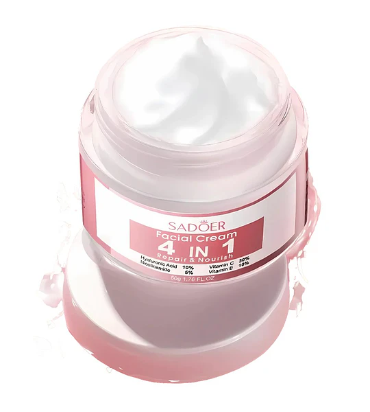 Crema Facial 4en1 Niacinamida y Retinol SADOER Skincare