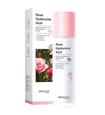 Loción Hidratante Agua de Rosas con Ácido Hialurónico BIOAQUA - BIOAQUA | Chuy's Beautys Store