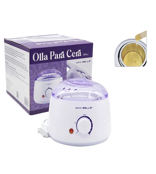Olla para depilar eficiente MAX BELLEZA