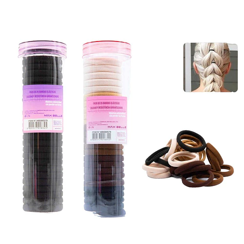 Colets para Cabello Suaves y Resistentes MAX BELLEZA - MAX BELLEZA | Chuy's Beautys