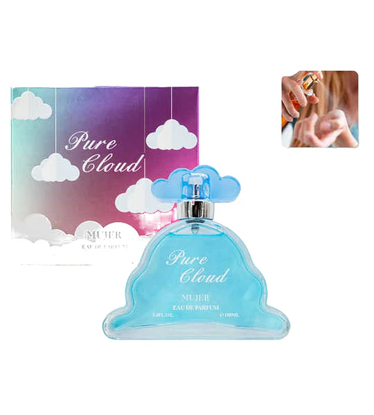 Perfume Mujer Floral Frutal MAX BELLEZA Pure Cloud 100ml
