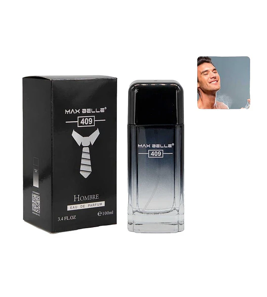 Perfume Hombre Aroma Intenso MAX BELLEZA 409 100 ml