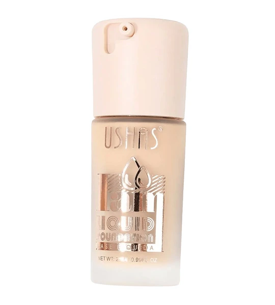Base líquida cobertura natural USHAS 28 ml