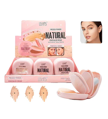 Polvo Fijador y Corrector en Crema USHAS - USHAS | Chuy's Beautys Store