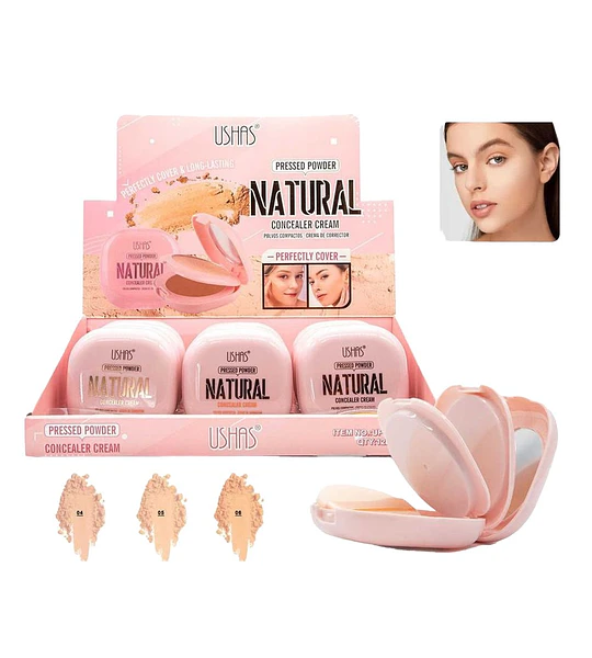 Polvo Fijador y Corrector en Crema USHAS