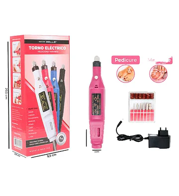 Torno Eléctrico para Uñas MAX BELLE - MAX BELLE | Chuy's Beautys Store
