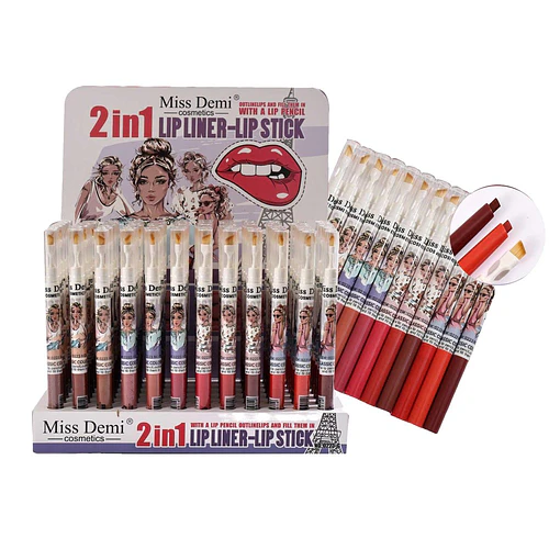 Lápiz 2 en 1 Delineador y Sombra Kiss Beauty - kiss beauty | Chuy's Beautys