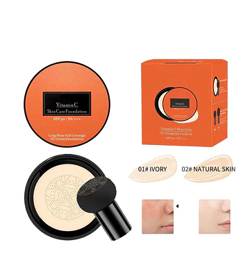 Base de Maquillaje Efecto Cushion Vitamina C Kiss Beauty - kiss beauty | Chuy's Beautys Store