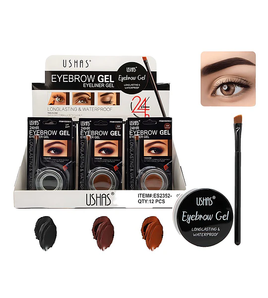 Gel para Cejas Fijación Larga Duración Max Belle
