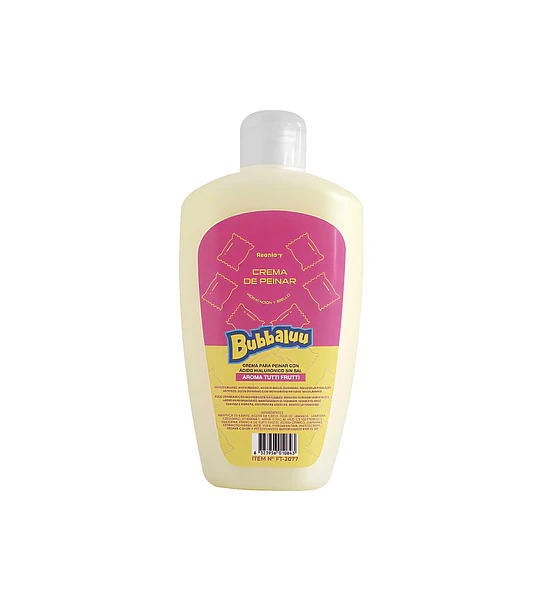 Crema de Peinar Suavidad BUBBALUU Tutti Frutti