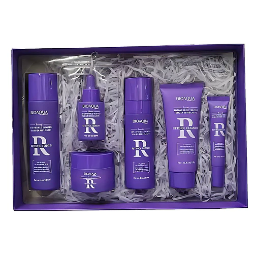 Kit Facial Retinol BIOAQUA - Cuidado Anti Edad - BIOAQUA | Chuy's Beautys