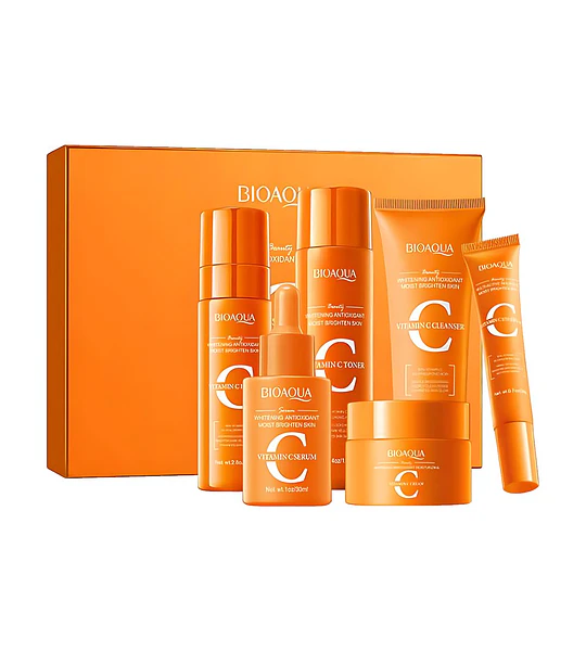 Kit Facial Hidratante Vitamina C BIOAQUA