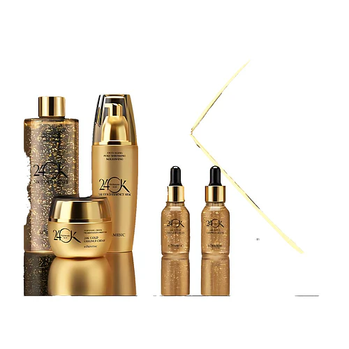 Kit Facial Completo Oro 24K KORMESIC - Hidratante y Anti-arrugas - KORMESIC | Chuy's Beautys