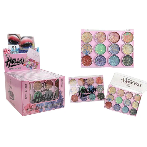 Sombra de Ojos en Crema LUCKYLILY - LUCKYLILY | Chuy's Beautys