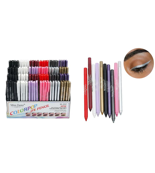 Delineador de Ojos LUCKYLILY Preciso y Duradero