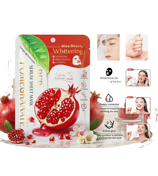 Mascarilla Facial Hidratante Chuys Beautys Granadilla