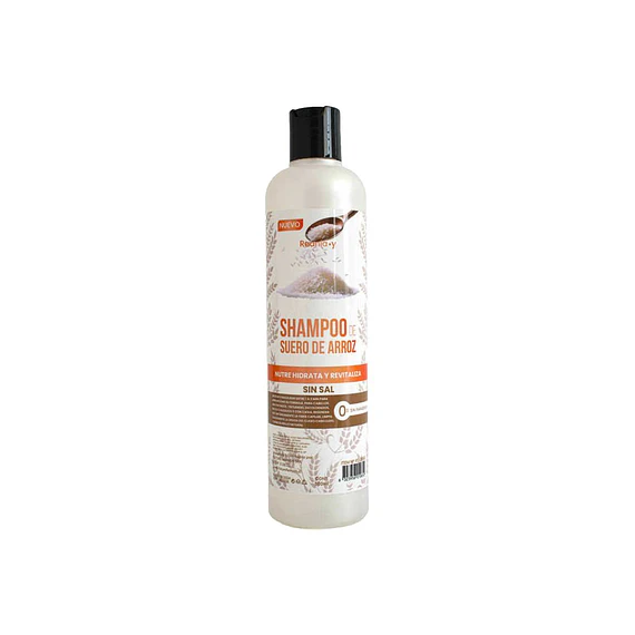 Shampoo Suero de Arroz Hidratante BUBBALUU