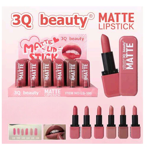 Labial Mate 3Q Beauty - Color Intenso y Duradero - 3Q BEAUTY | Chuy's Beautys