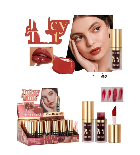 Labial líquido Juicy Tint KISS BEAUTY