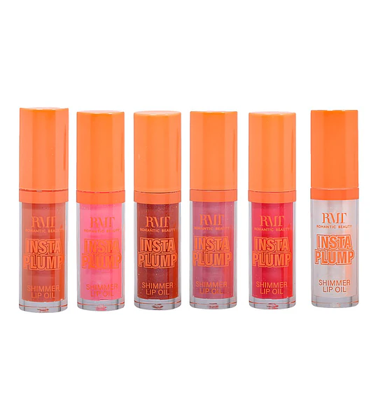 Aceite de Labios Voluminizador Romantic Beauty con Color Shimmer