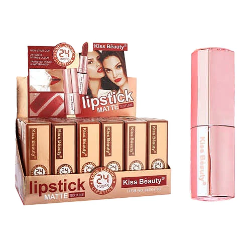 Labial Líquido Mate Kiss Beauty - Color Intenso y Duradero - Kiss Beauty | Chuy's Beautys