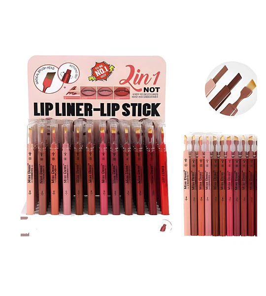Lápiz Labial Definidor Kiss Beauty