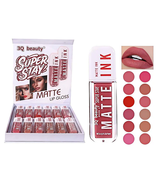 Brillo Labial Matte Kiss Beauty