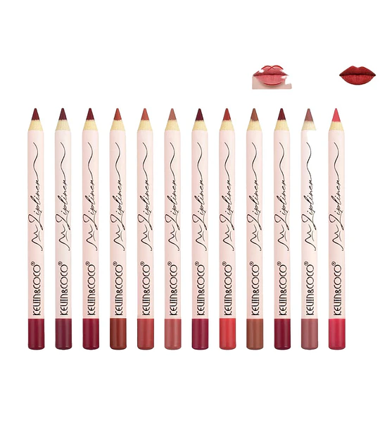 Lápiz Delineador de Labios Kiss Beauty