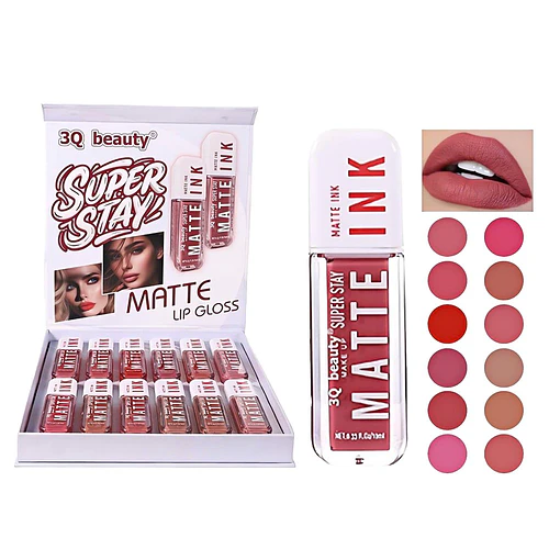 Brillo labial mate Kiss Beauty - kiss beauty | Chuy's Beautys
