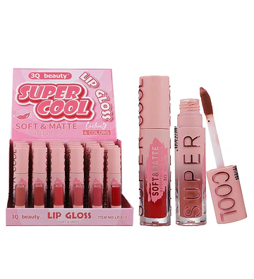Brillo Labial Mate Kiss Beauty 6 Tonos Vibrantes - kiss beauty | Chuy's Beautys Store