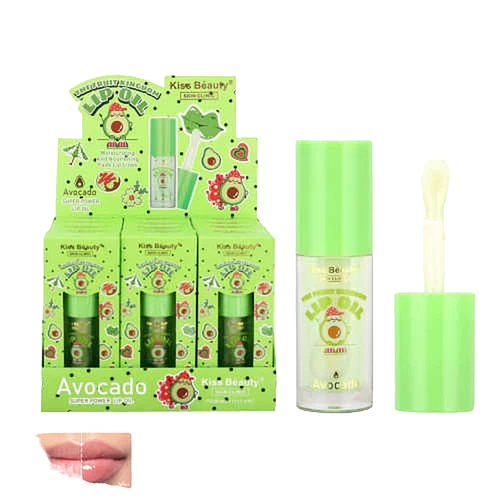 Brillo labial hidratante Kiss Beauty Avocado - Kiss Beauty | Chuy's Beautys