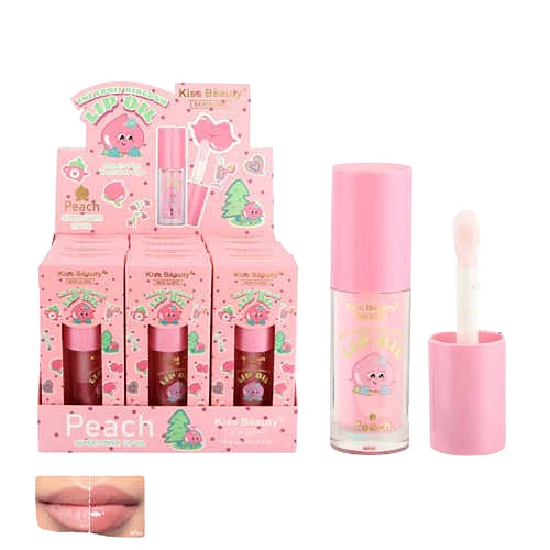 Gloss Labial Brillante Kiss Beauty Peach - Kiss Beauty | Chuy's Beautys